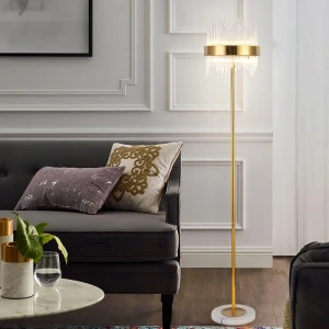 Lampa stojąca złota z kryształami Royal Crystal 22593 (3).jpg
