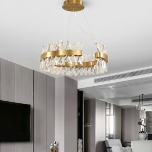złoty żyrandol Monte Carlo okrągła lampa złota 60cm 11530 (1).jpg