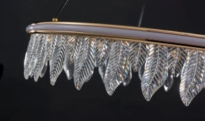 Lampa Organic vildevik kryształowe liście złota lampa led  22793 (3).jpg