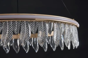 Lampa Organic vildevik kryształowe liście złota lampa led  22793 (5).jpg