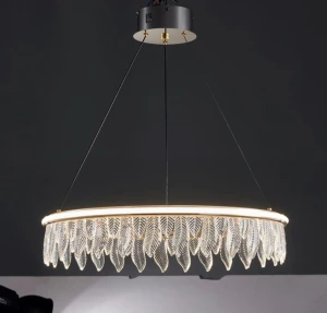 Lampa Organic vildevik kryształowe liście złota lampa led 22793 (14).jpg