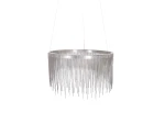 Fontanna SILVER Avenue żyrandol srebrne łańcuszki   Ø60cm  11909 
