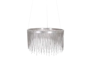 Fontanna SILVER Avenue żyrandol srebrne łańcuszki   Ø60cm  11909 