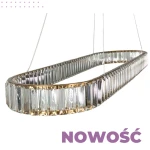 Klasyczny Żyrandol ZŁOTY RING 100 osadzony pięknymi kryształami K9  Ø100CM  22710  